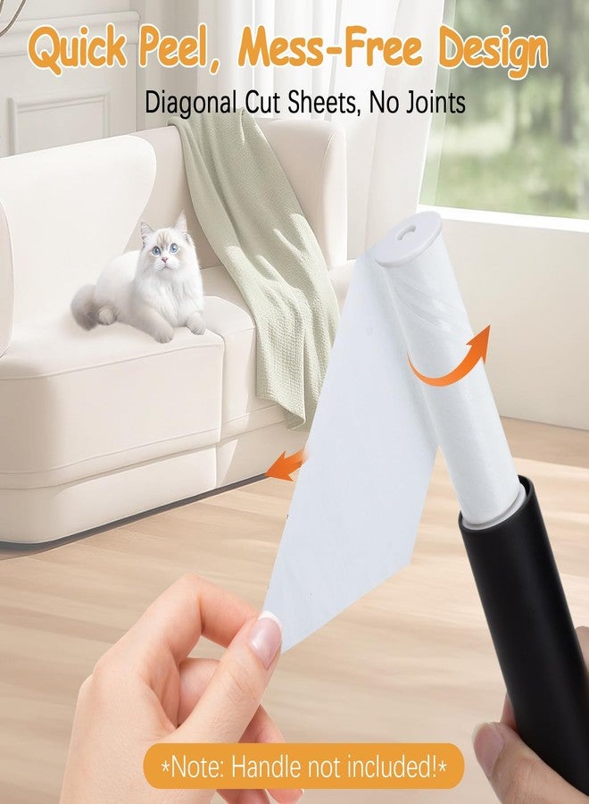 KEUYE Lint Roller Refill Compatible with Flint,Extra Sticky Retractable Lint Refills Replacement Compatible with Flint,30 Sheets per Roll(Pack of 10,Total 300 Sheets)(No Roller Handle) - Image 4